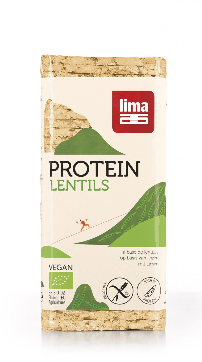 Lima Galettes protein lentilles bio 100g